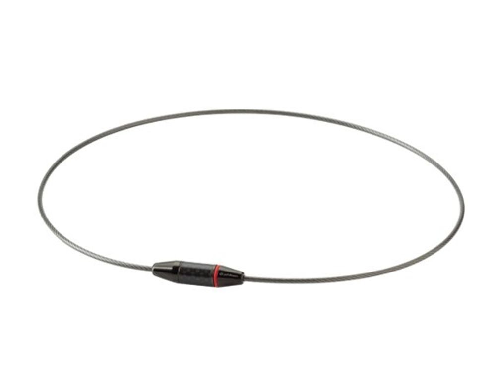 Ожерелье PHITEN WIRE EXTREME CARBON II, черное