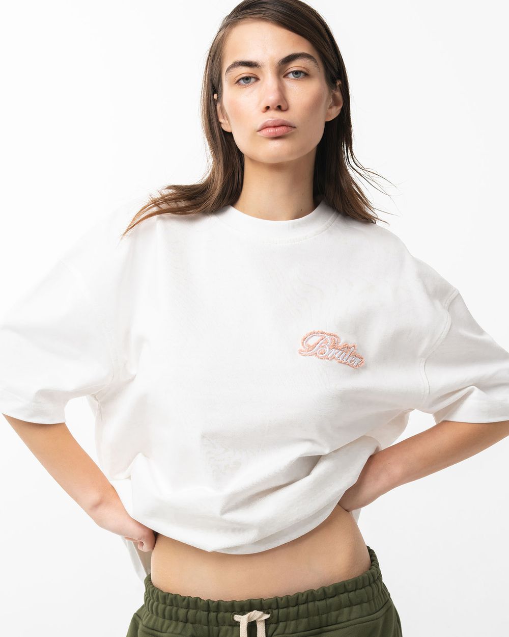 Футболка Bruler d'Amour Torn белая