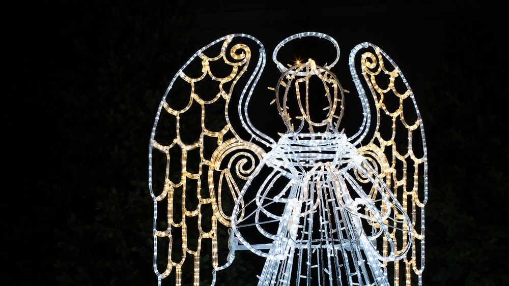 Светодиодная фигура "Ангел"