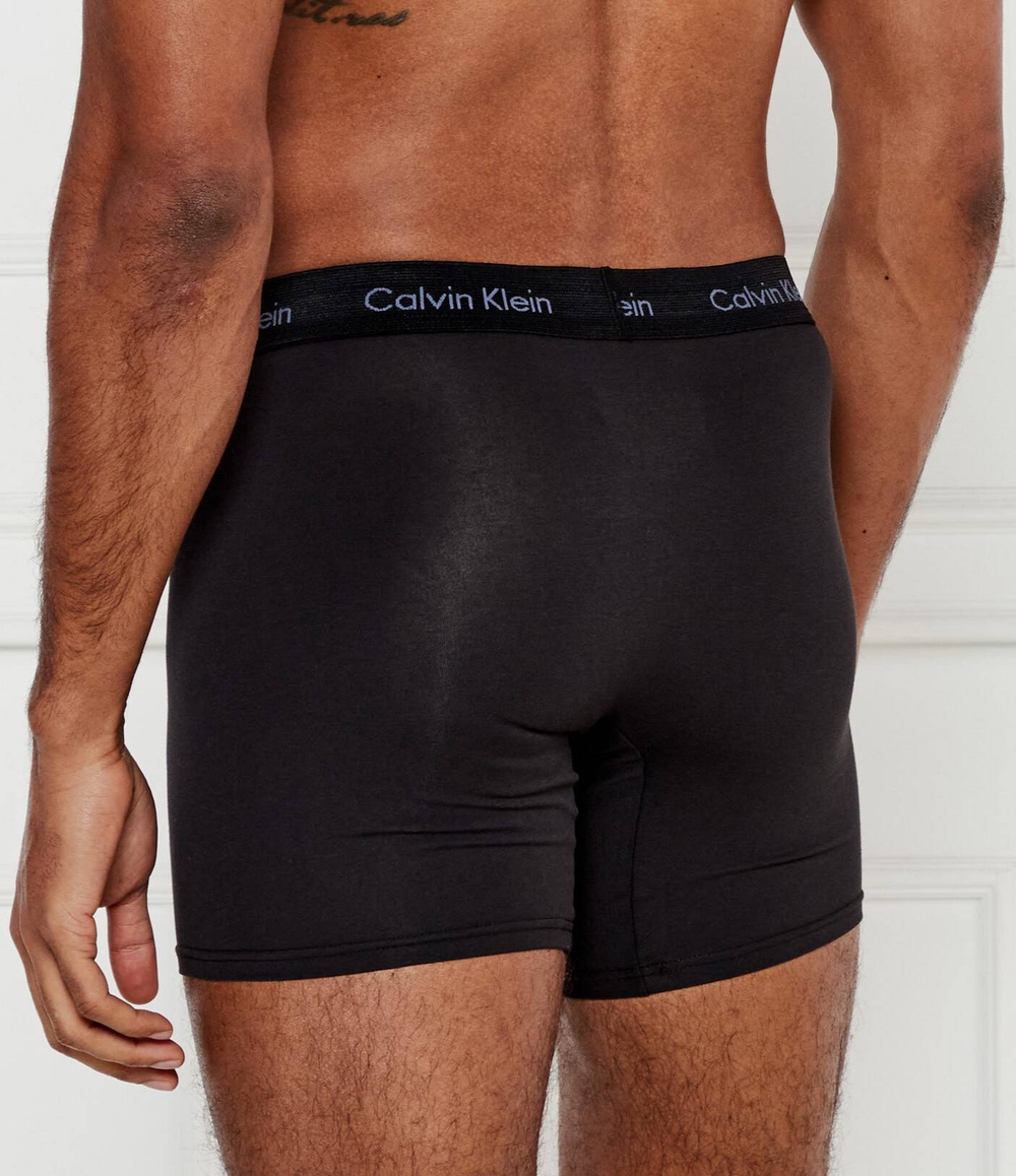 Трусики-боксеры 3шт. Calvin Klein Underwear - черный(000NB1770A)