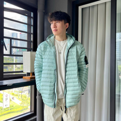 Пуховик Stone Island Loom Woven Down Chambers