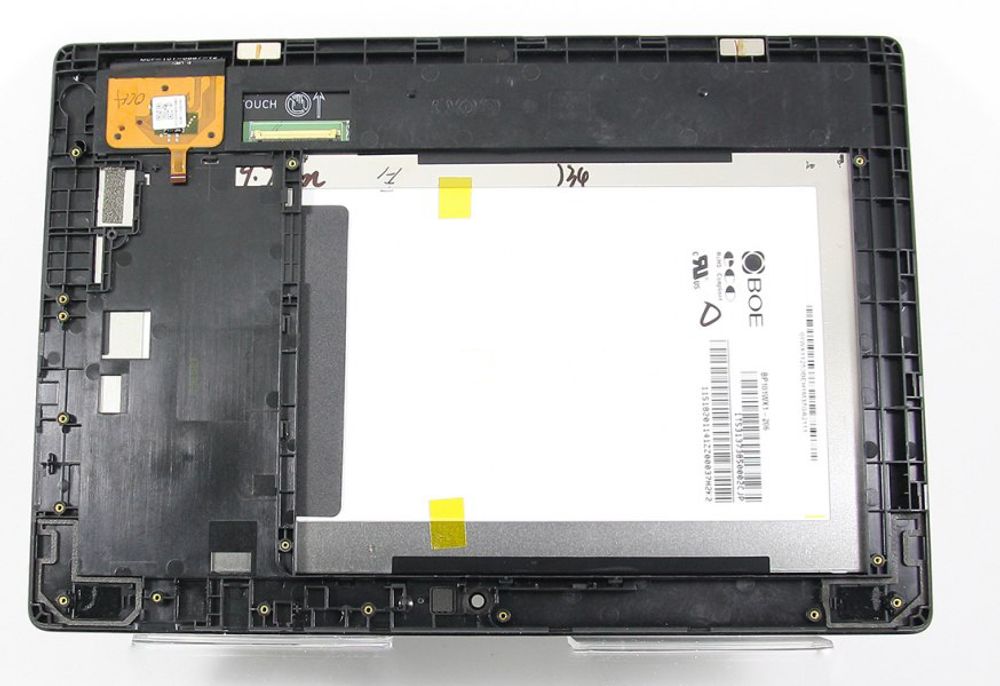 Дисплей для Lenovo IdeaTab S6000 модуль Черный