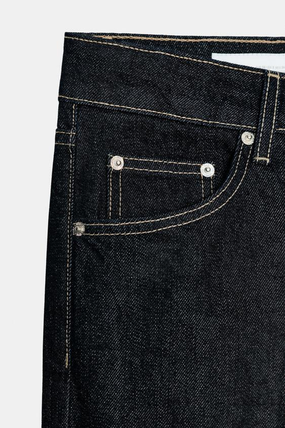 ZARA ДЖИНСЫ TRF WIDE-LEG С НИЗКОЙ ПОСАДКОЙ, МОРСКОЙ ТЕМНО-СИНИЙ