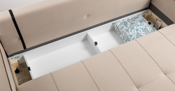 Диван кровать Черри, Бежевый