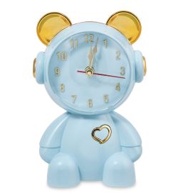 GAEM Art CL-27/1 Будильник «Медвежонок» голубой