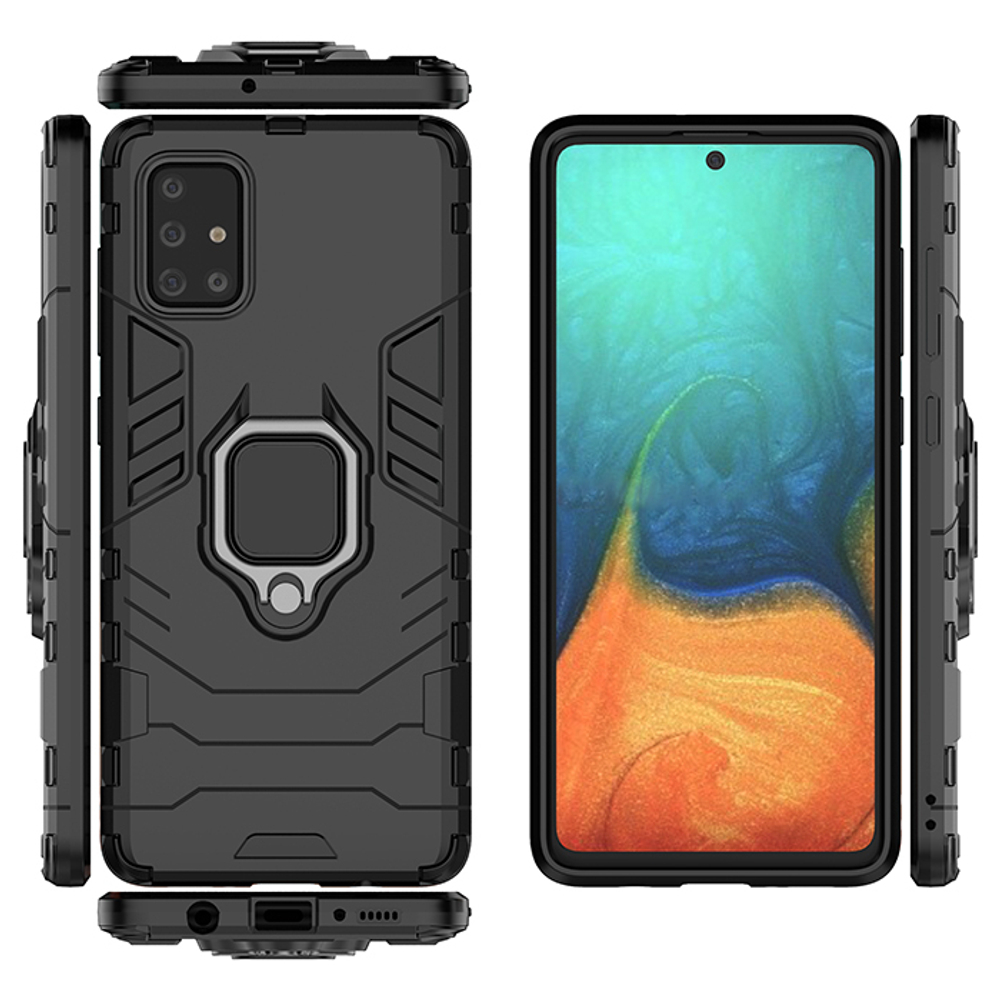 Противоударный чехол с кольцом Panther Case для Samsung Galaxy A71