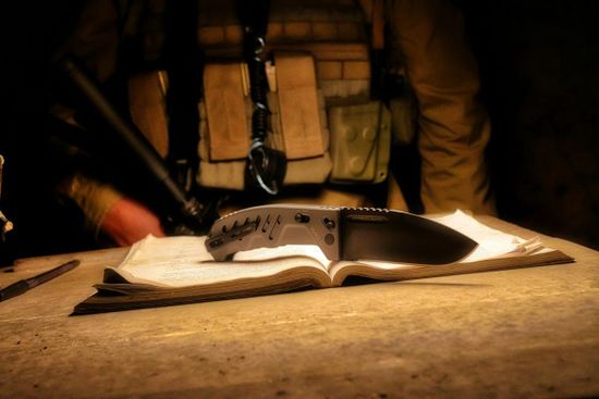 Нож Extrema Ratio RAO C (РАО Компакт) - сталь N690, рукоять серый алюминий