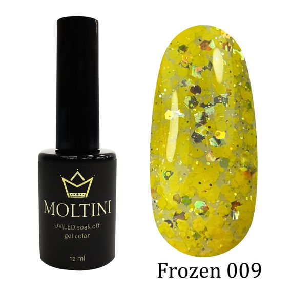 Гель-лак Moltini FROZEN 009, 12 ml