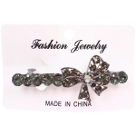 Заколка - автомат металлическая на блистере «KLEVER», мальта, цвет как на фото, 8*3см ( хедр Кокетка)