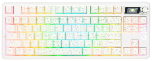 Клавиатура Ajazz AK870 v2 белый