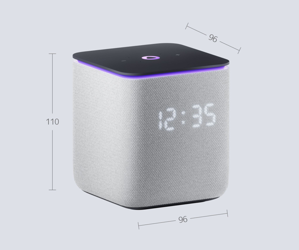 Умная колонка Яндекс Станция Миди с Zigbee (Серая)