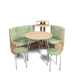 Кухонный набор Лотос дуб сонома/мохито