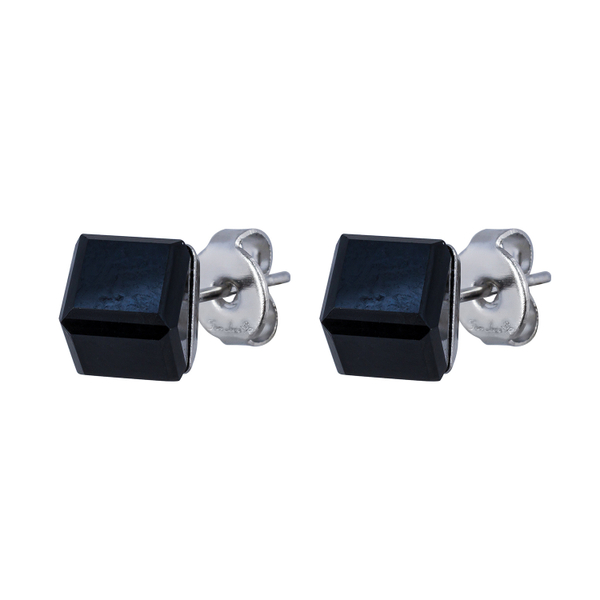 Серьги пусеты Fiore Luna  Black SWE2127/2 BL S