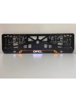 Рамка для номера с подсветкой. ORANGE LAIN Opel.