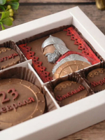 Набор подарочный "Русский богатырь" #4 / Фигурный шоколад