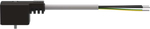 KMF-1-24-10-LED Штекерная розетка с кабелем
