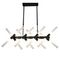Подвесная люстра Lumina Deco Alford LDP 6036-16 BK