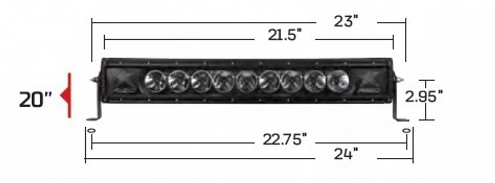 30" Radiance Plus(RGB) Светодиодная балка