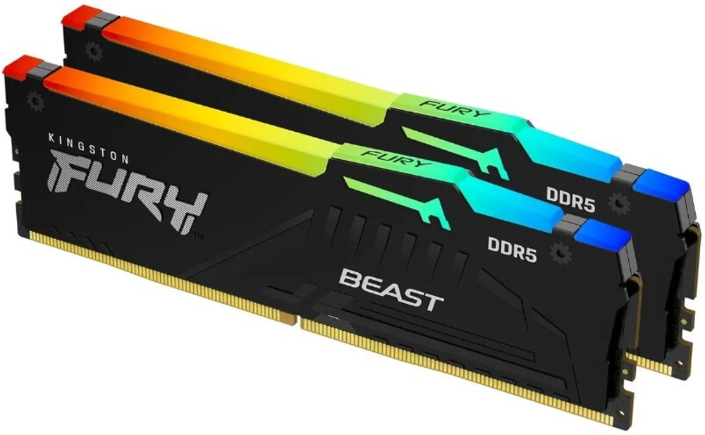 Модуль памяти DDR5 16GB (2*8GB) Kingston FURY KF552C40BBAK2-16