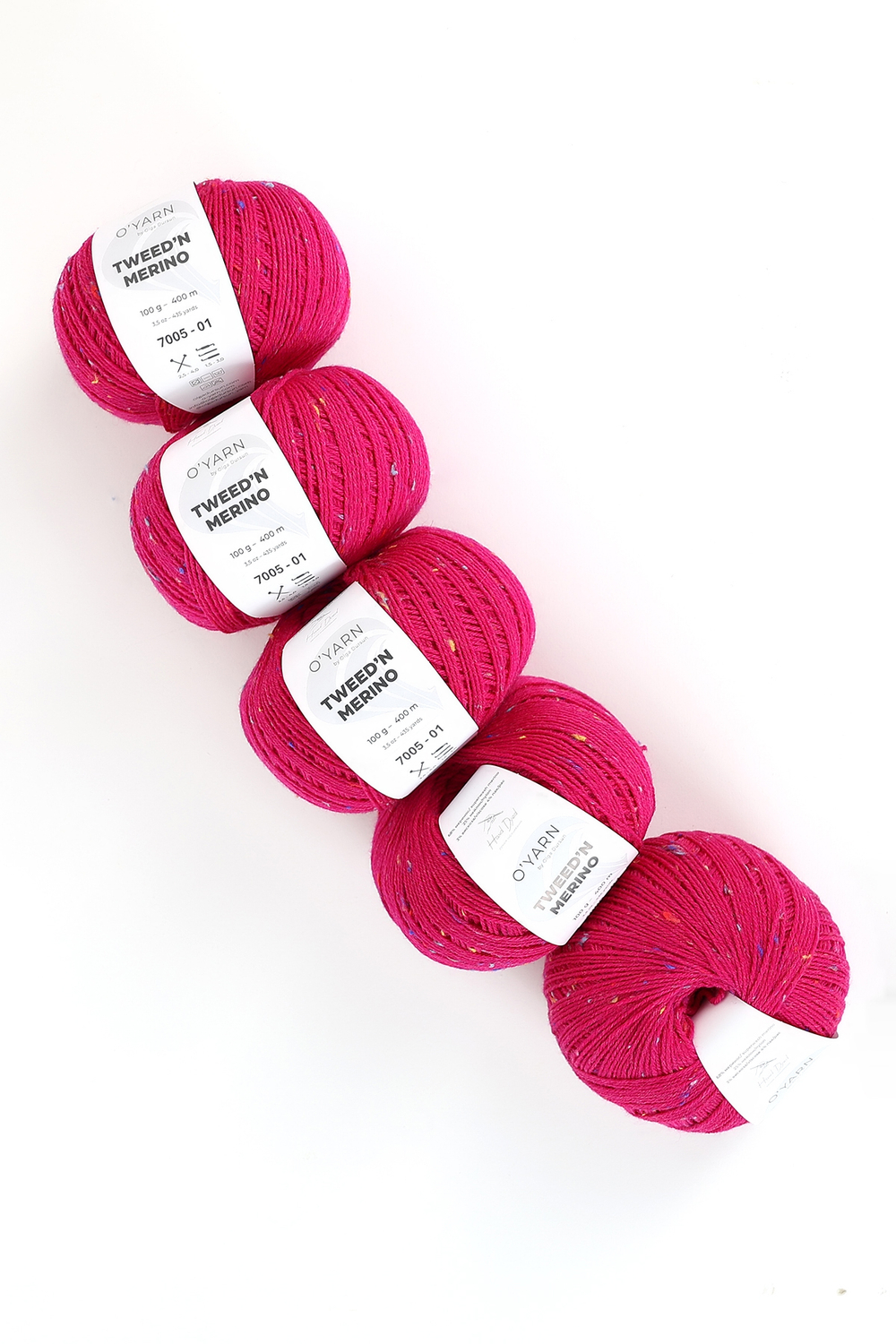 O'YARN TWEED’N MERINO, 500г