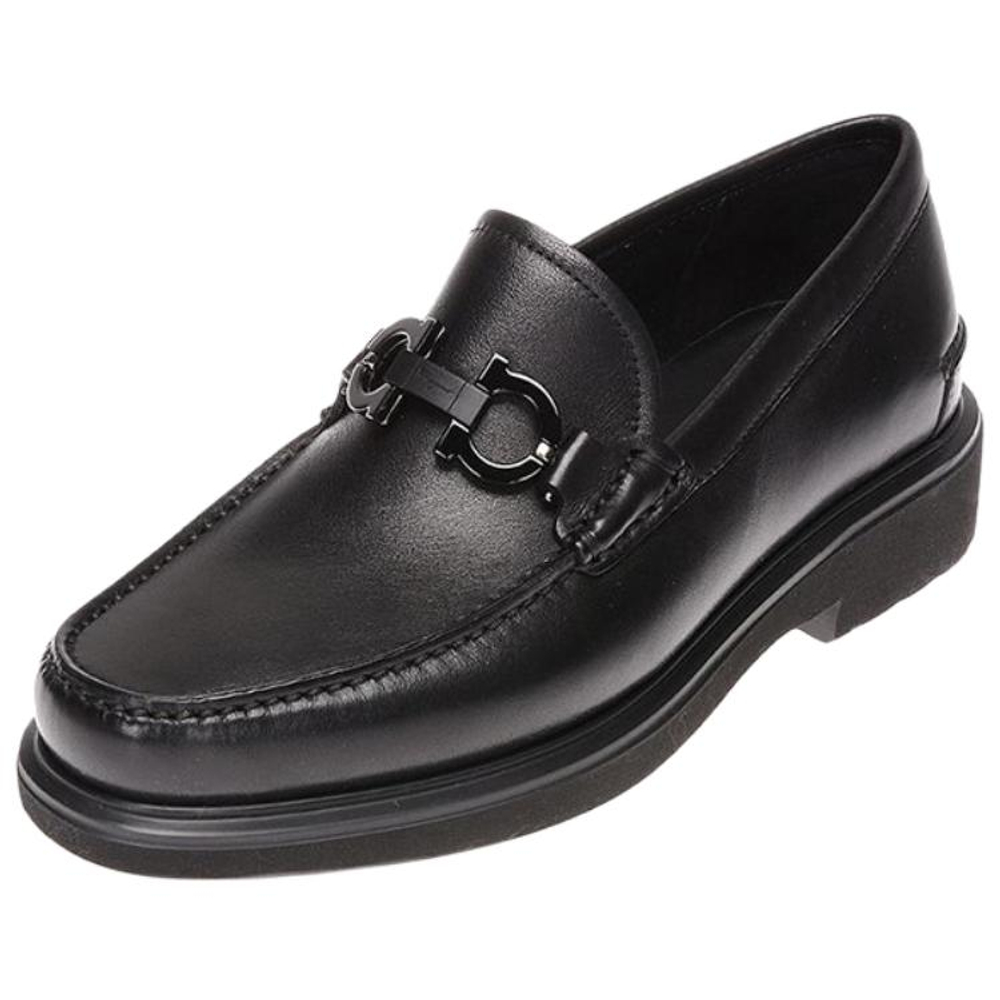 FERRAGAMO Dress Shoes Men"s Black