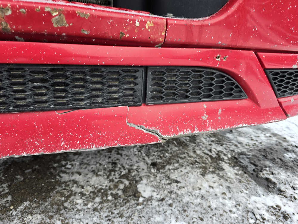 Бампер в сборе ноускат