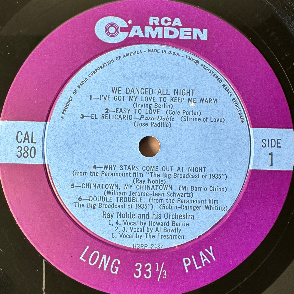 Ray Noble And His Orchestra (Япония 1997г.)