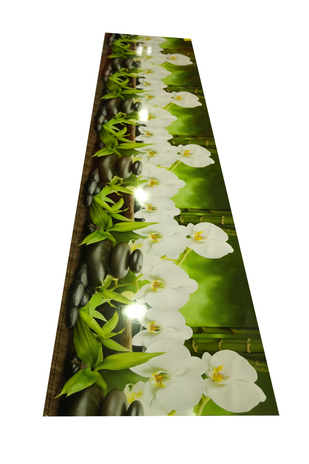 ПАНЕЛЬ ПВХ (ФАРТУК) БЕЛАЯ ОРХИДЕЯ 3000Х600Х1,3ММ