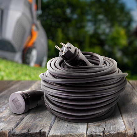 Удлинитель силовой ЭРА UPx-1e-3x1,5-50m-IP44(KG) в бухте с заземлением 1 розетка 50 м КГ 3х1,5мм2