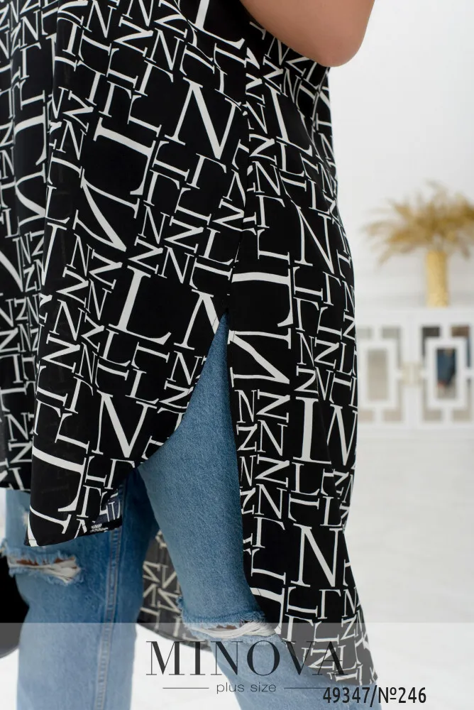 Рубашка 246-Черный Minova