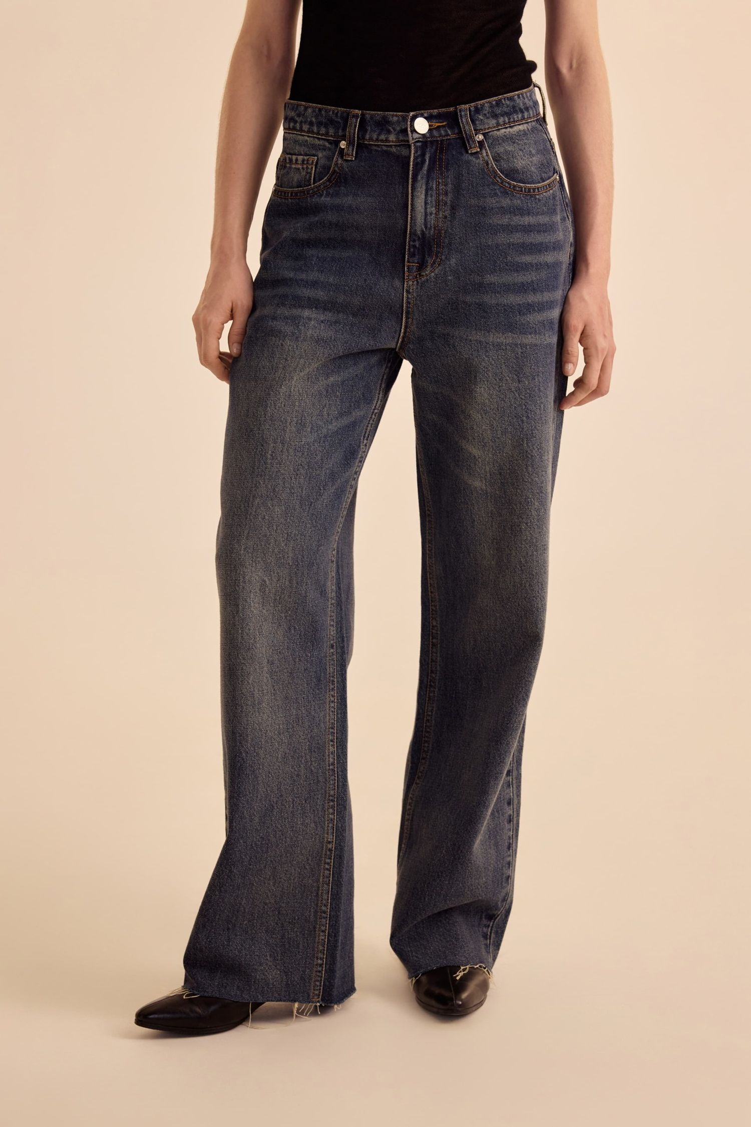 Джинсы (Утро после свиданки), темно-синие