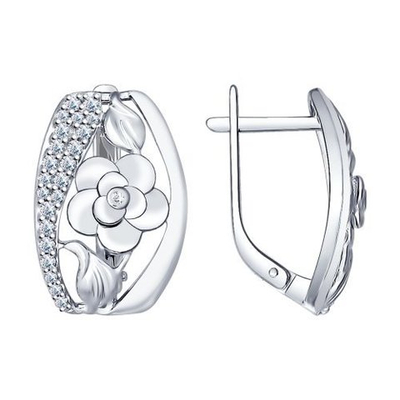 Серьги из серебра (94022187)