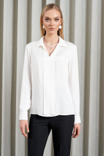 22958 Блузка женская (молочный)