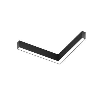 Линейный угловой светильник-коннектор 18W 2700-6000К DK8314-BK чёрный Smart Linear ZigBee Denkirs