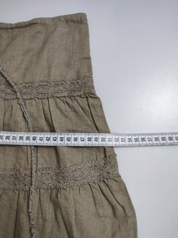 Юбка Garage  из хлопка и льна 48 размер