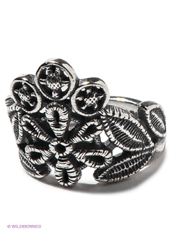 "Ндебеле" кольцо в серебряном покрытии из коллекции "Antique" от Jenavi