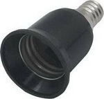 Ecola A4T17BEAY Переходник с цоколя E14 на E27