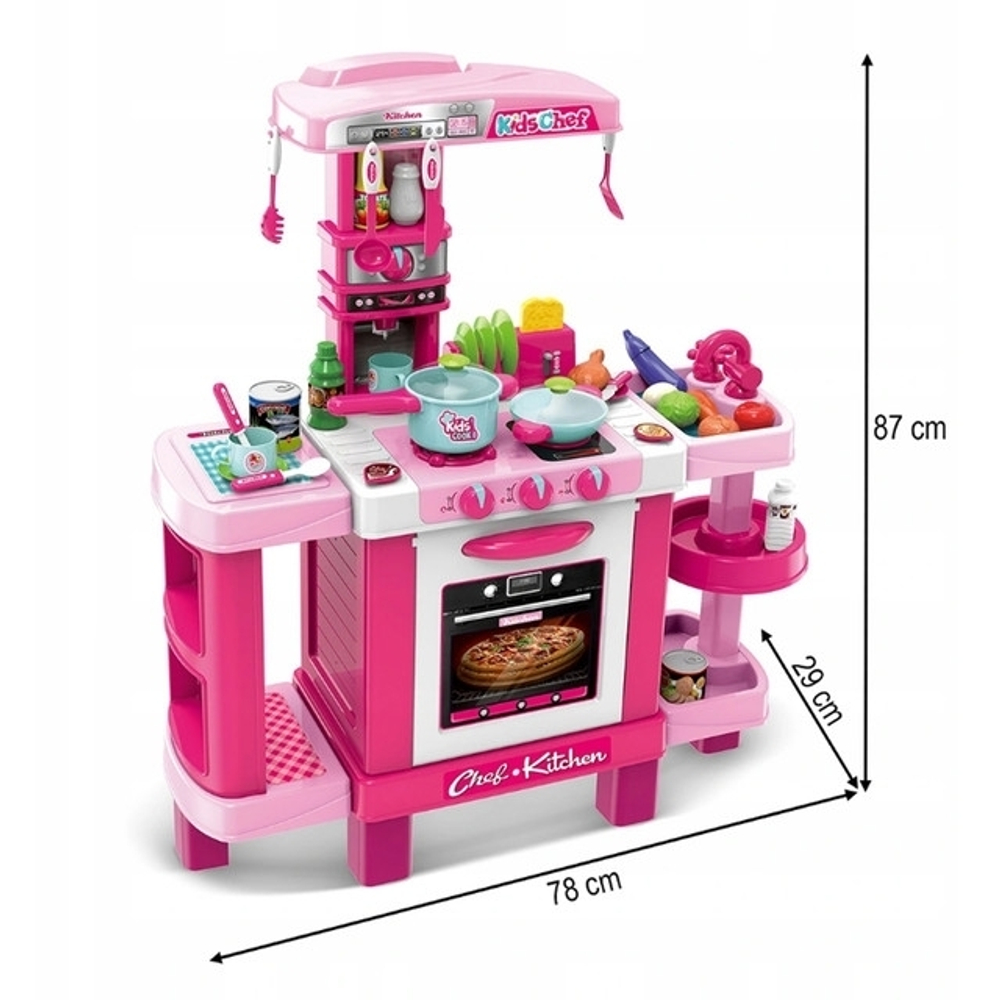 Игровой набор столик "Кухонный набор Маленький Повар - "Little Chef Set, Kids Cook NO.008-938" 35 деталей