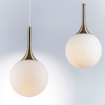 813011 Подвес GLOBO 1х40W E14 бронза/белый