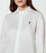 Льняная рубашка POLO RALPH LAUREN - белый(211970730)