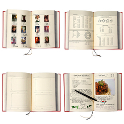 Семейная кулинарная книга my family красная
