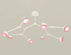 Ambrella Комплект подвесного поворотного светильника с композитным хрусталем TECHNO Подвесные XB9059200