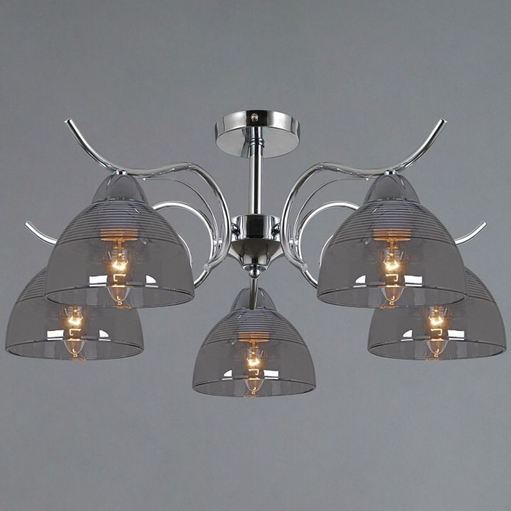 Люстра на штанге ILLUMICO AREZZO IL0733-5ASQ-25 CR AREZZO