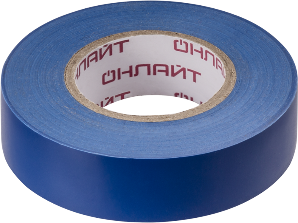 Изолента ПВХ 19мм (рул.20м) 71 691 OIT-B19-20/B син. ОНЛАЙТ 71691