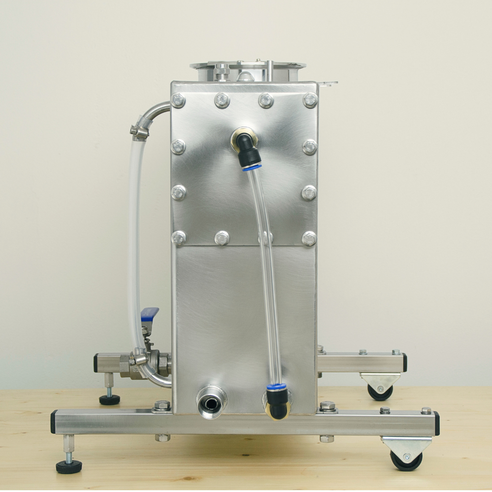 Непрерывный парогенератор для НБК (непрерывной бражной колонны) и барботера для густых браг