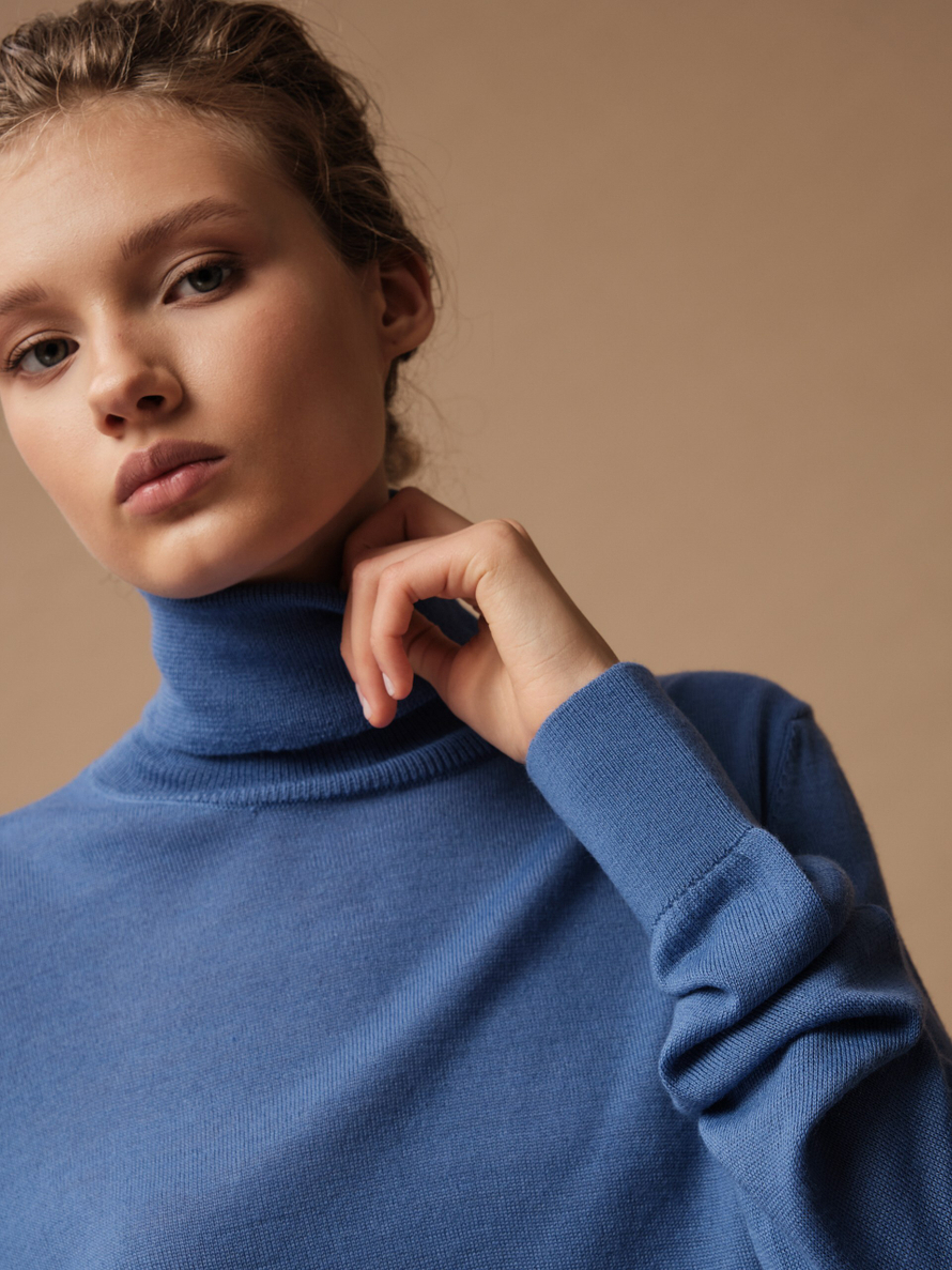 J0215 Джемпер женский, сиреневый dbr