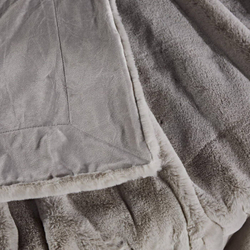 Плед 210х230 Sofi De MarkO Ричард серый