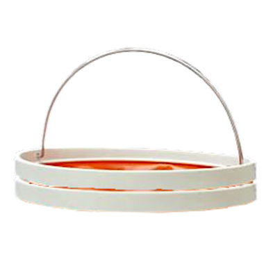 Ведро складное Следопыт PF-CT-F Оранжевое без чехла -