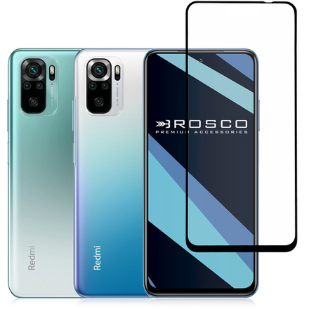 Защитное стекло ROSCO для Xiaomi Redmi Note 10;Xiaomi Redmi Note 10S;Poco M5s оптом (арт. XM-RN10-FSP-GLASS-BLACK)