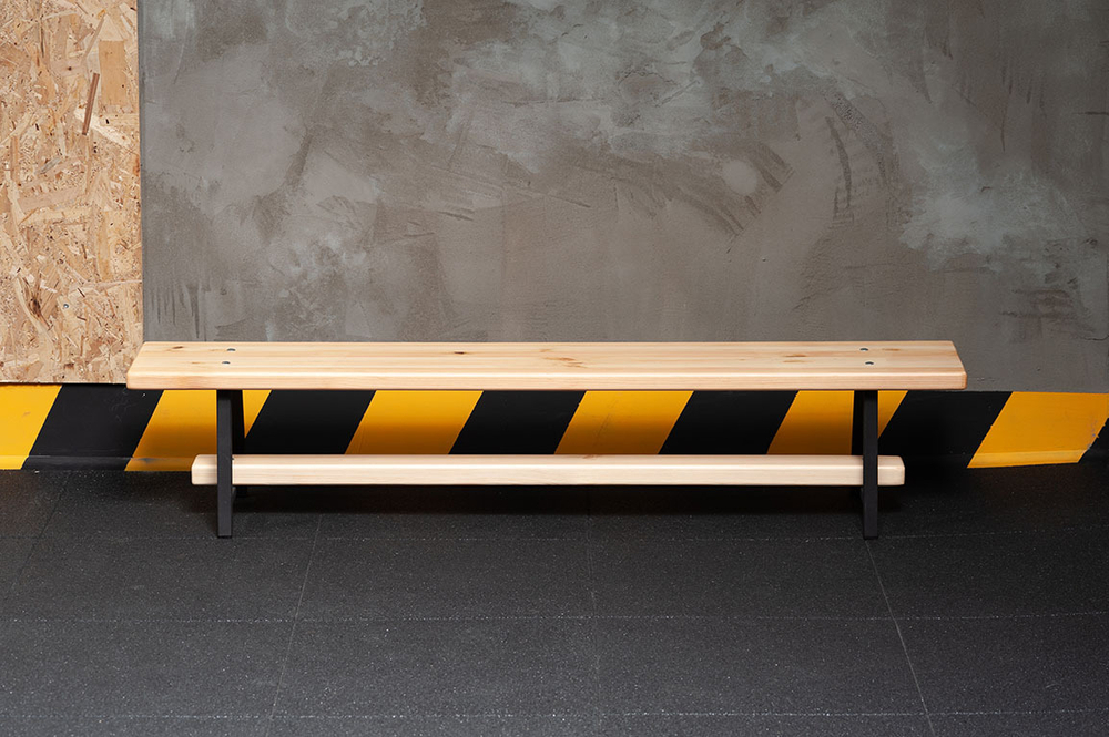 Скамья гимнастическая (металлические ножки без регулировки высоты)